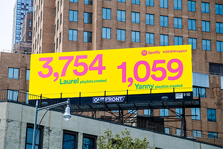 Spotify’s Data-Driven Billboard Campaign