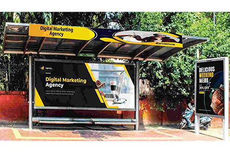 Bus stop shelters