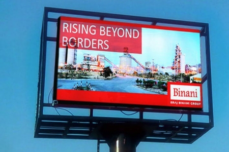 Billboards and digital screens