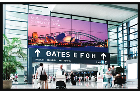 Exploring the shift in airport advertising from billboards to interactive digital displays