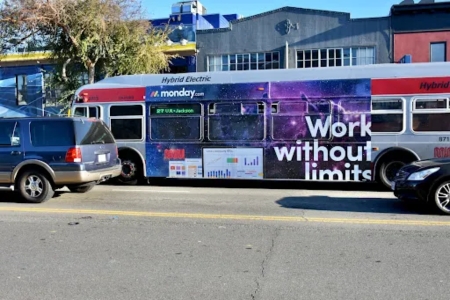 Interactive and Engaging Transit Ads