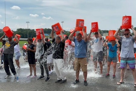 The “Ice Bucket Challenge” by ALS Association