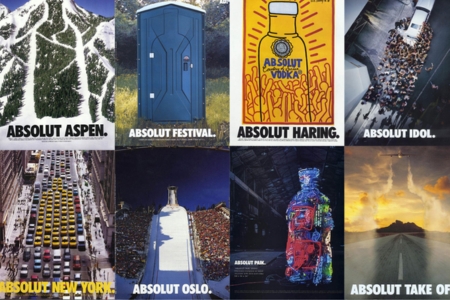 Absolut Vodka’s “Absolut Cities” Campaign