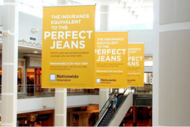 Mall banner ads