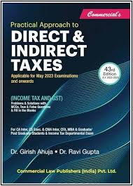 Direct Indirect Tax Laws & Views