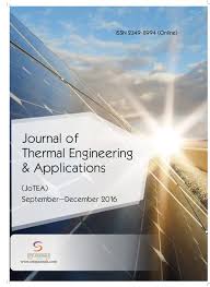 Journal of Thermal Engineering and Applications