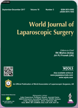 World Journal of Laparoscopic Surgery