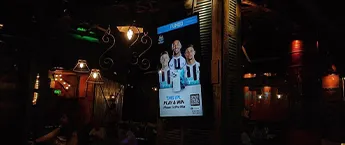 Restaurant Digital Screen