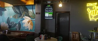 Restaurant Digital Screen