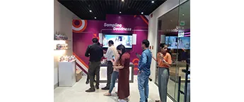 Sampling Kiosk - DLF Cyber Park