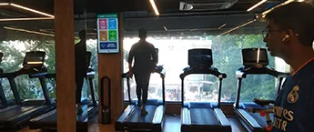 GYM Digital screen ,Cloud 9 Fitness Club-Andheri West,Mumbai
