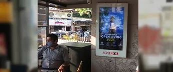 CCD Digital Screen Branding,Hyderabad-BOTANICAL GARDEN-KONDAPUR
