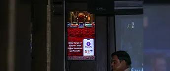 Restaurant digital screen-Angrezi Dhaba,Andheri East,Mumbai