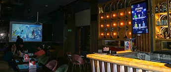 Restaurant digital screen-Angrezi Dhaba,Mahalaxmi,Mumbai