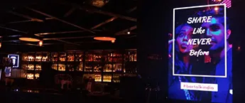 Restaurant digital screen-Burn - Bar & Kitchen,Bandra East BKC,Mumbai