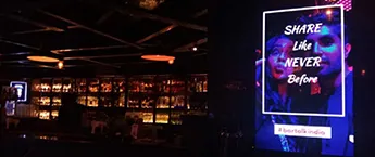 Restaurant digital screen-It's Mirchi - Ramee Guestline Hotel,Juhu,Mumbai