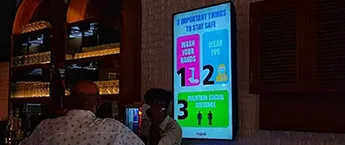 Restaurant digital screen-Kasablanca,Borivali,Mumbai