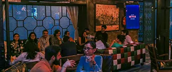 Restaurant digital screen-Live It Up,Vashi,Mumbai