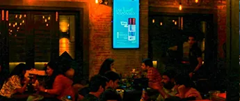 Restaurant digital screen-Mannrangi,Goregaon,Mumbai