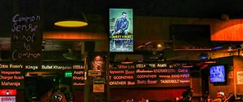 Restaurant digital screen-Matahaari,Worli,Mumbai