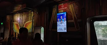 Restaurant digital screen-Raasta ,Khar,Mumbai