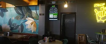 Restaurant digital screen-Roar Lounge,Vashi,Mumbai