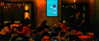Restaurant digital screen-Tanatan,Juhu,Mumbai