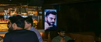 Restaurant digital screen-The Orange Mint,Thane,Mumbai