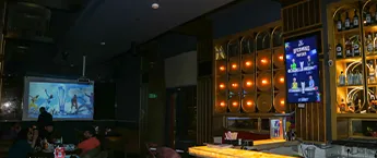 Restaurant digital screen-Vishwa Bharat,Ghatkopar,Mumbai