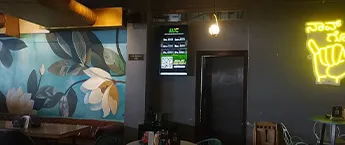 Restaurant digital screen-TBC Lounge,Dahisar,Mumbai