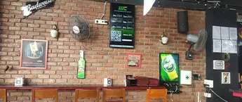 Restaurant digital screen-Millo,Lower Parel,Mumbai