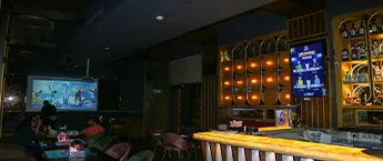Restaurant digital screen-California Bar & Kitchen,Brigade Rd,Bangalore
