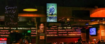 Restaurant digital screen-JB 007 Restaurant and Bar,NIBM,Pune
