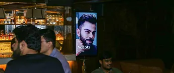 Restaurant digital screen-Raasta,Kalyani Nagar,Pune