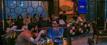 Restaurant digital screen-The Barkhana,Wakad,Pune