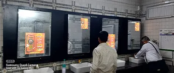 Smart Mirror-Platform No.01, Anand vihar railway station, Delhi