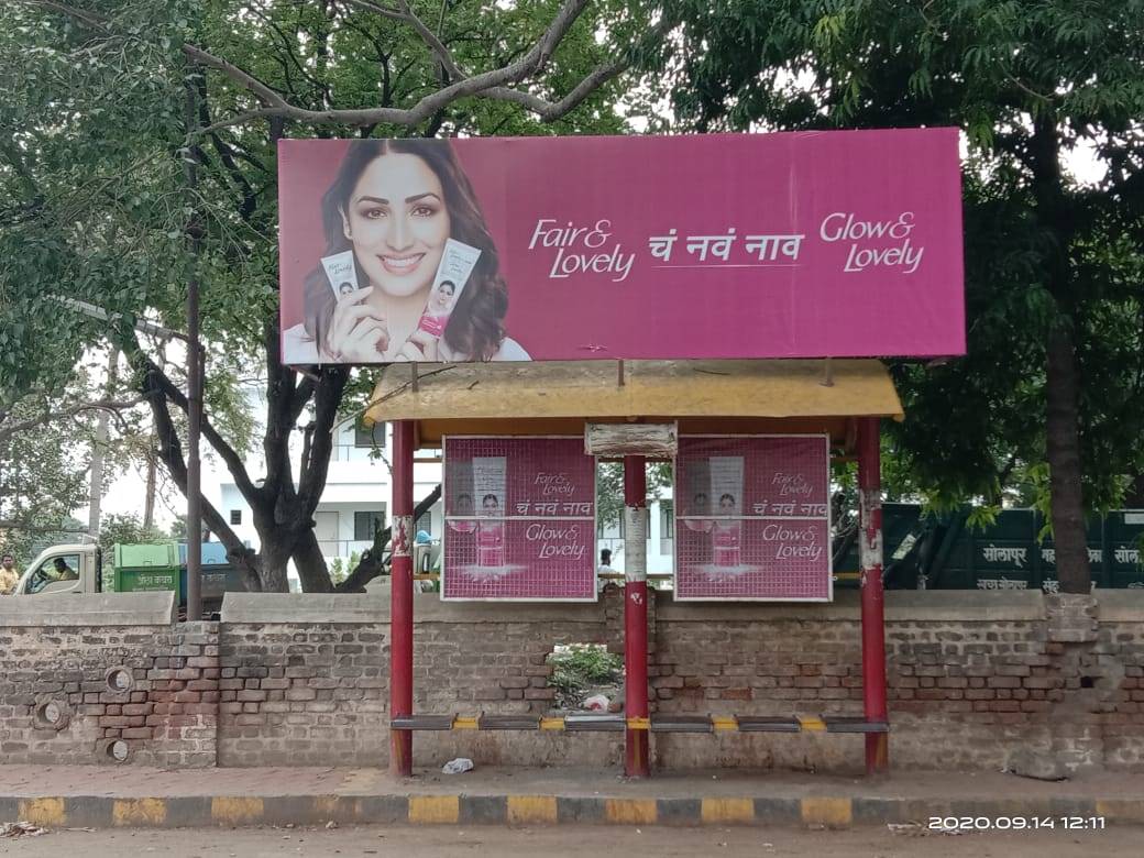 Bus Que Shelter Solapur Maharashtra