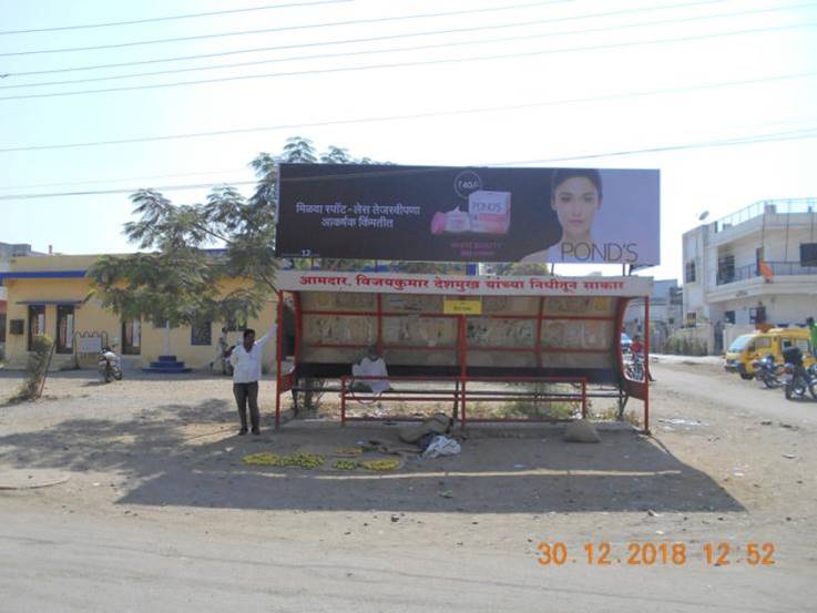 Bus Que Shelter Solapur Maharashtra