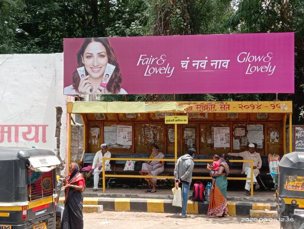 Bus Que Shelter Solapur Maharashtra