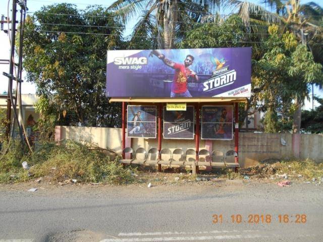 Bus Que Shelter Solapur Maharashtra