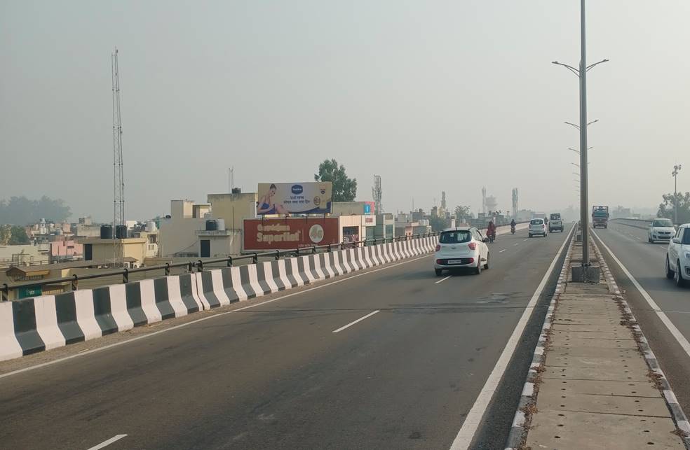 Billboard -Baldev Nagar Flyover, Ambala City, Haryana