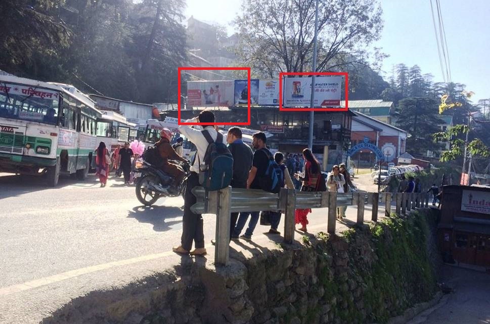 Hoarding -Bus Station, Shimla, Himachal Pradesh