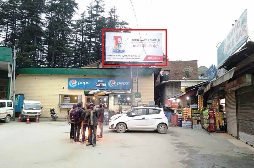 Hoarding -Bus Station, Manali, Himachal Pradesh