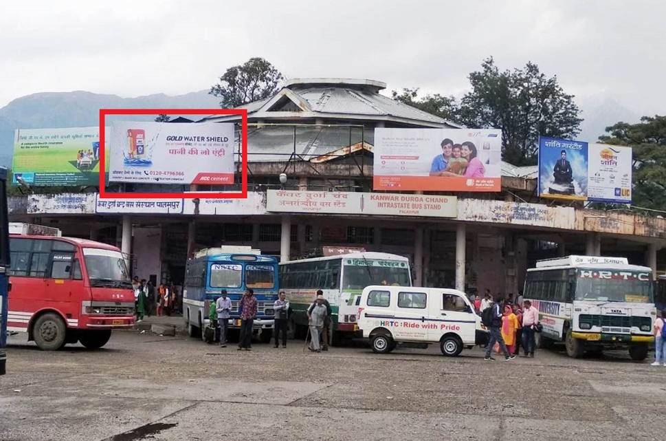 Hoarding -Bus Station, Palampur, Himachal Pradesh