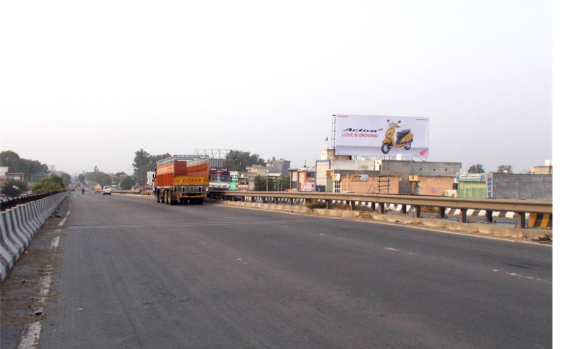 Billboard -Samalkha Flyover,  NH-44, Haryana