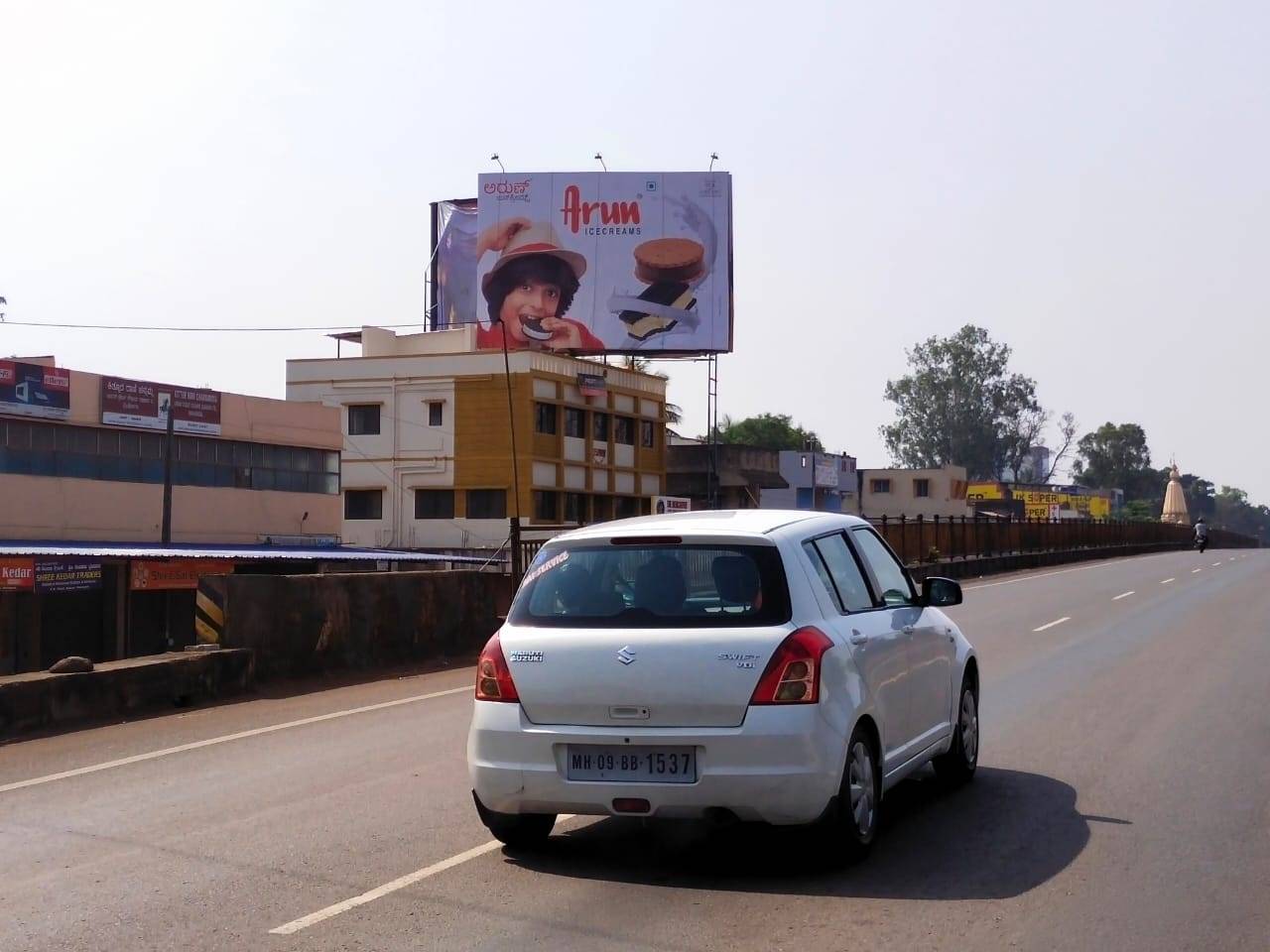 Billboard  - Office Road, Belgaum, Karnataka