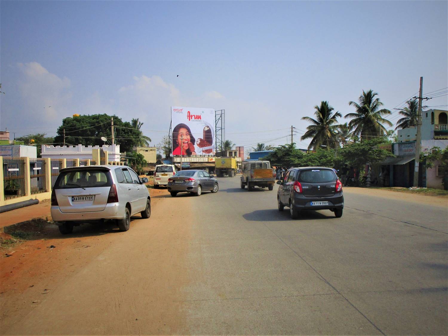 Billboard  - Bus Stand, Kollegala, Karnataka