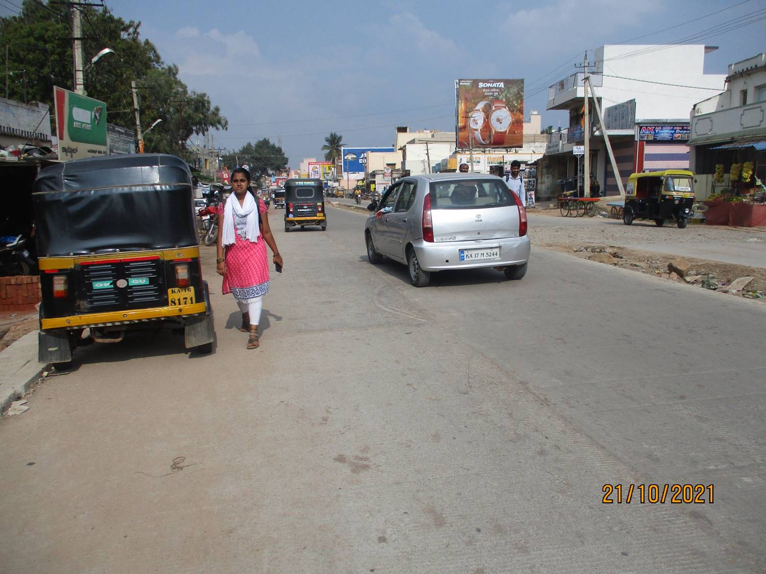 Billboard  -  Bus Stand, Chitradurga, Karnataka