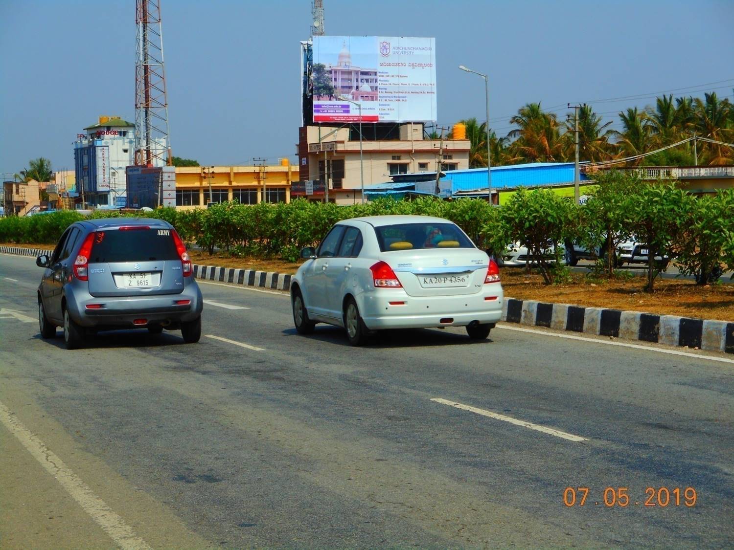 Billboard  - Railway Station, Channarayapatna, Karnataka