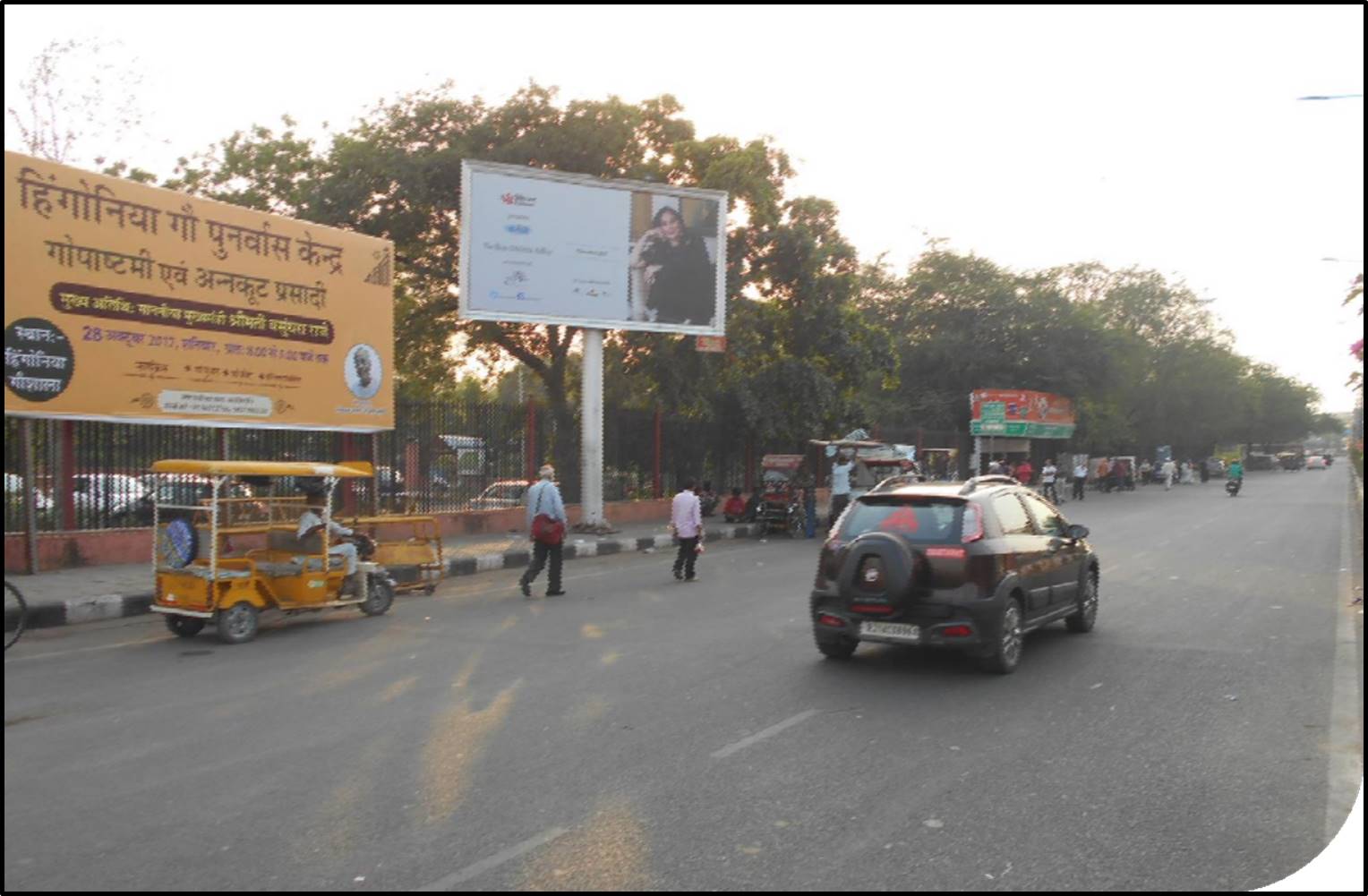 Wallwrap - Jaipur Road, Samode, Rajasthan